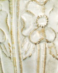 CREAM WITH GOLD LEAF